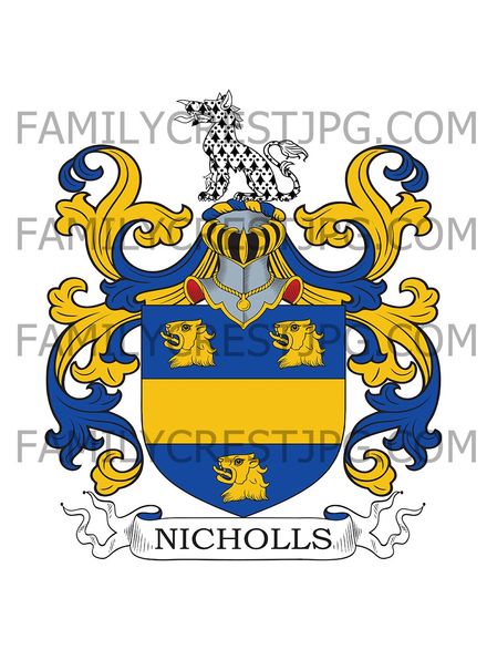 Nicholls Family Crest