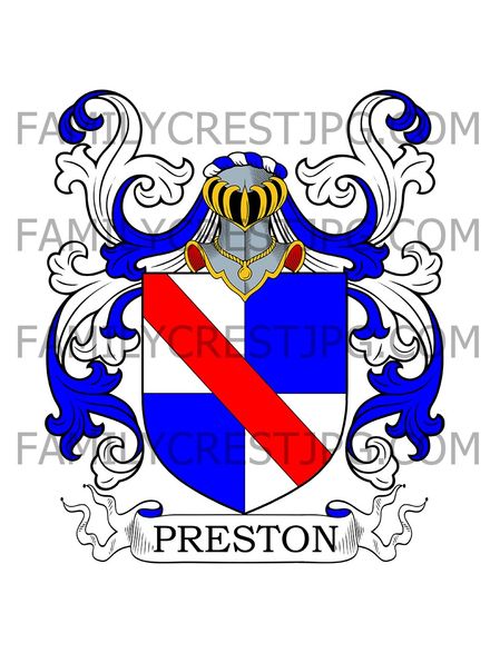 Preston Family Crest