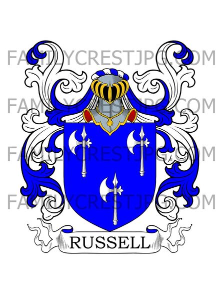 Russell Family Crest