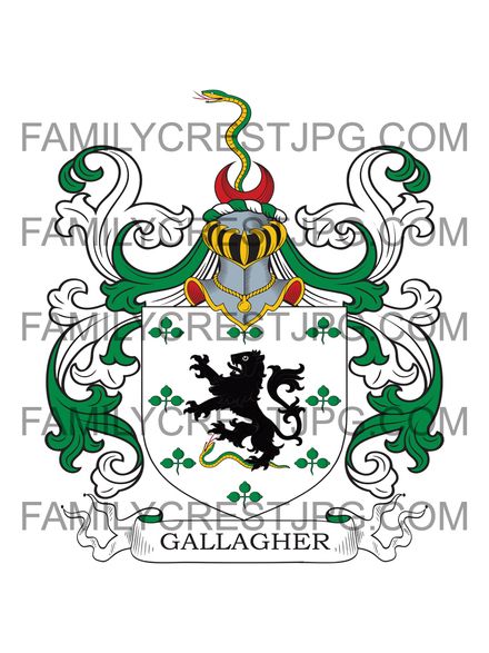 Gallagher Family Crest