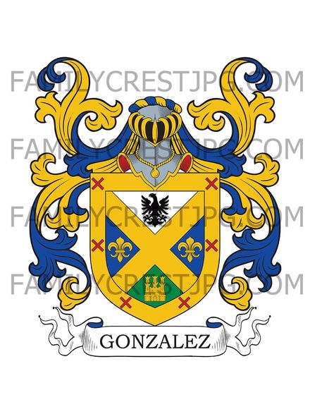 Gonzalez Family Crest