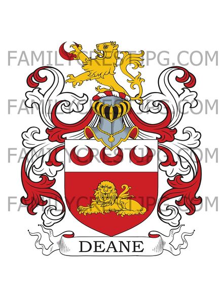 Deane Family Crest - London, England