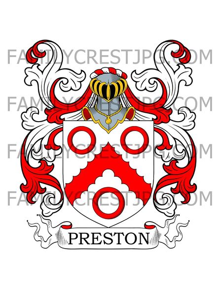 Preston Family Crest