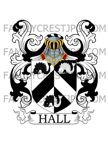 Hall Family Crest