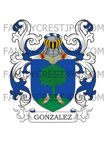 Gonzalez Family Crest