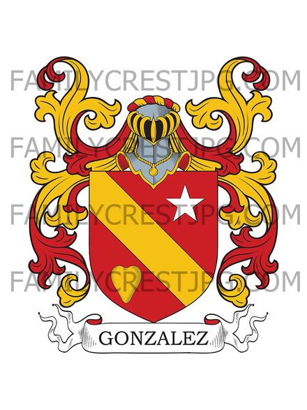 Gonzalez Family Crest