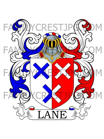Lane Family Crest
