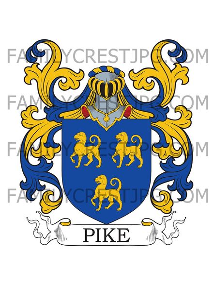 Pike Family Crest