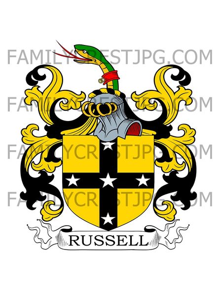 Russell Family Crest