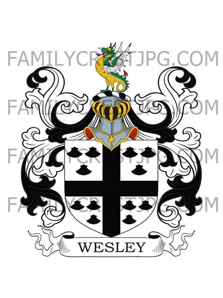 Wesley Family Crest