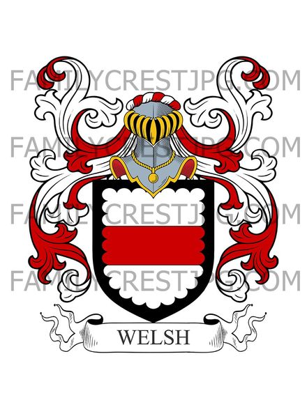Welsh Family Crest