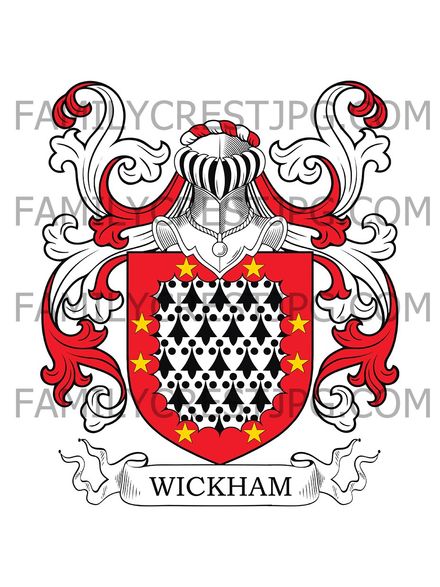 Wickham Family Crest