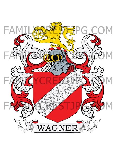 Wagner Family Crest - Basel, Switzerland