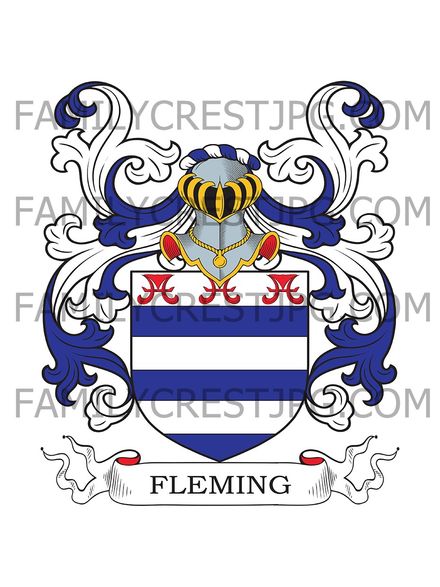 Fleming Family Crest