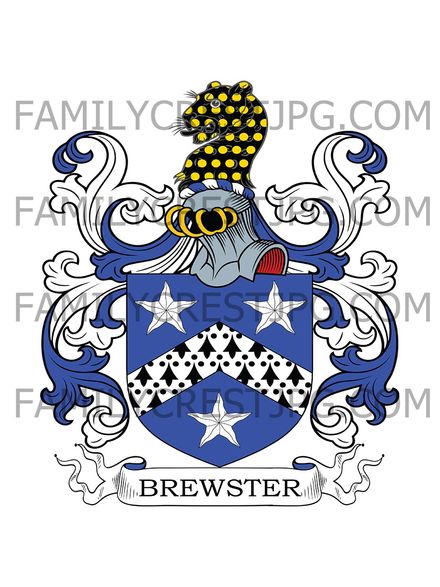 Brewster Family Crest