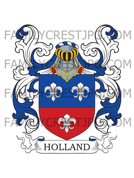 Holland Family Crest