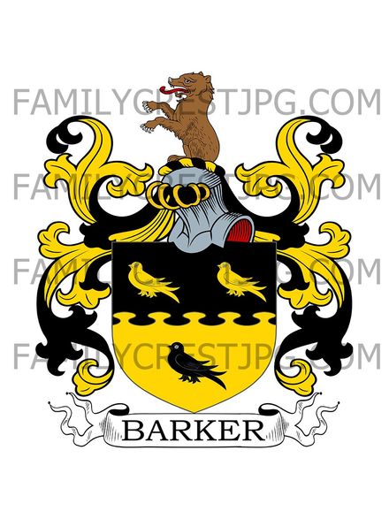 Barker Family Crest
