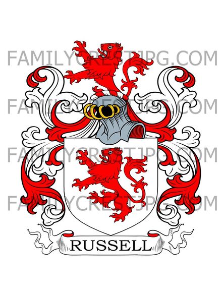 Russell Family Crest