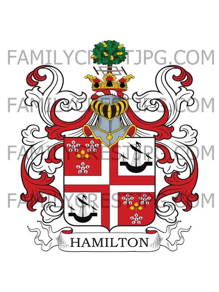 Hamilton Family Crest