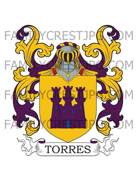 Torres Family Crest