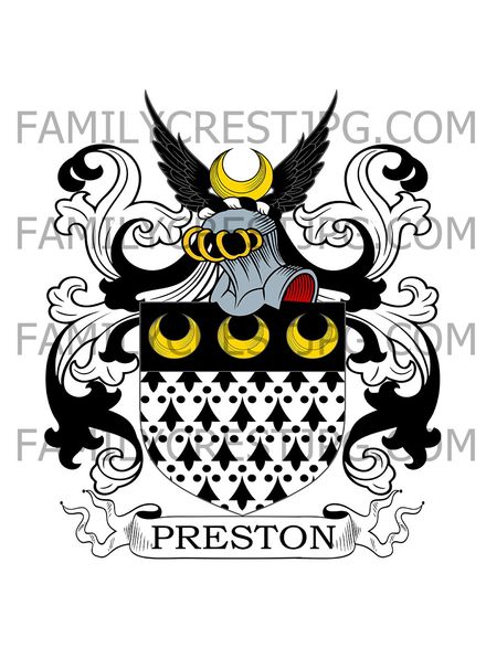 Preston Family Crest