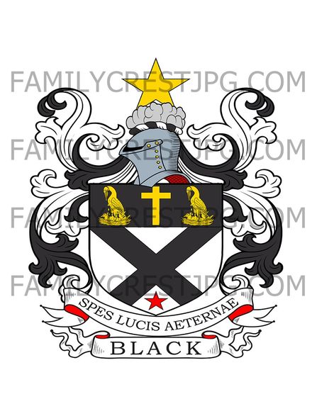 Black Family Crest