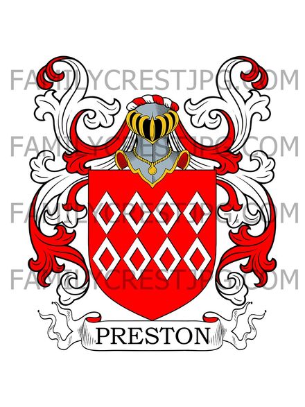 Preston Family Crest