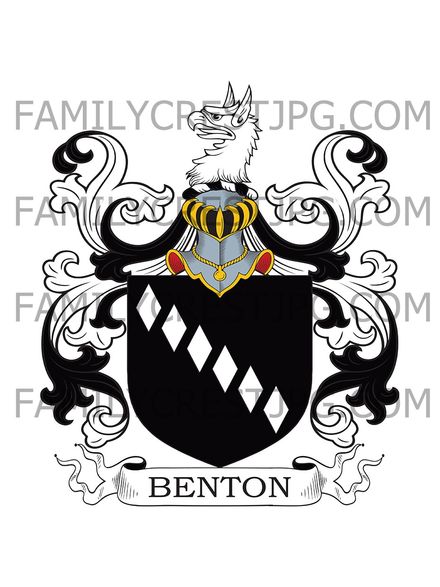 Benton Family Crest