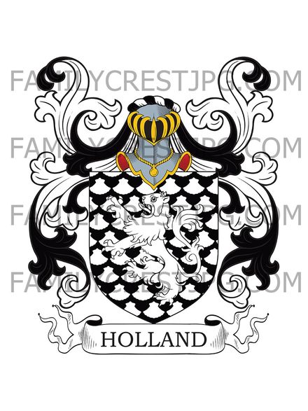 Holland Family Crest