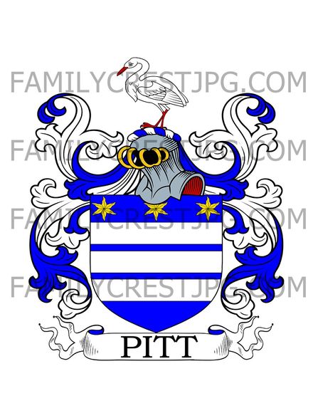 Pitt Family Crest