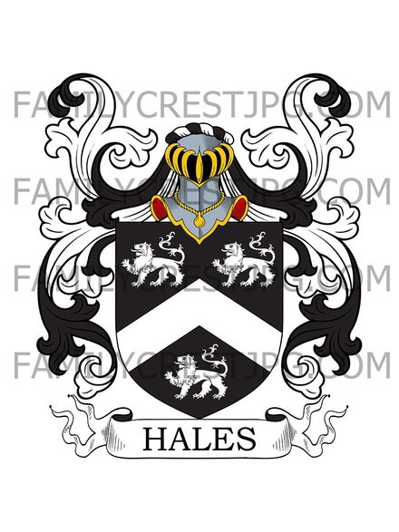 Hales Family Crest