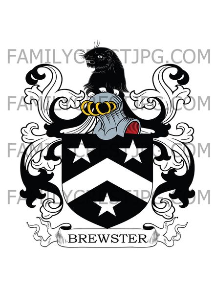 Brewster Family Crest