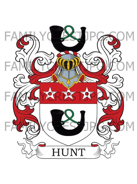 Hunt Family Crest