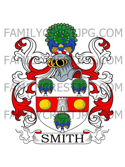 Smith Family Crest - Dublin, Ireland