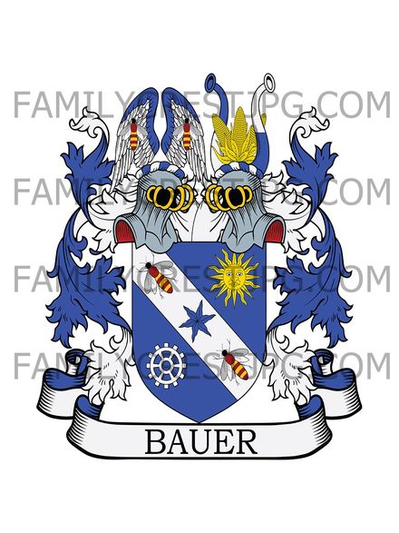 Bauer Family Crest