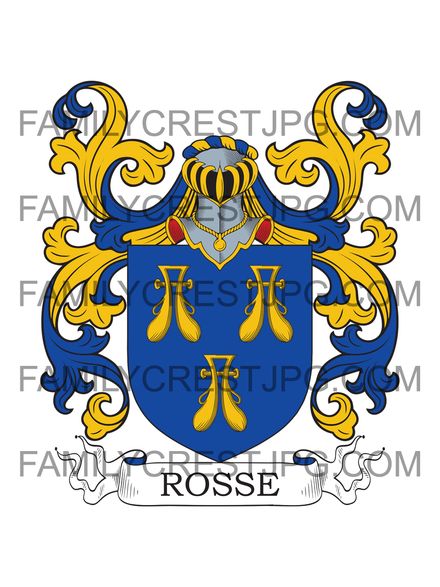 Rosse Family Crest