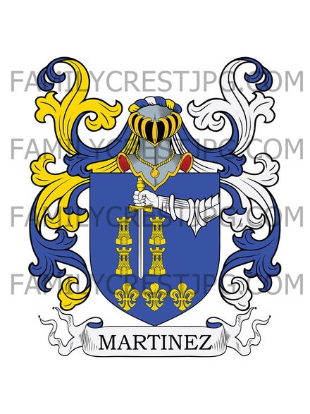 Martinez Family Crest