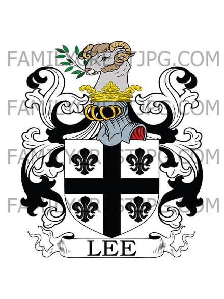 Lee Family Crest - Ireland