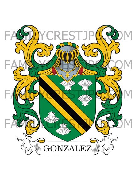 Gonzalez Family Crest