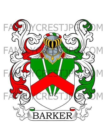 Barker Family Crest