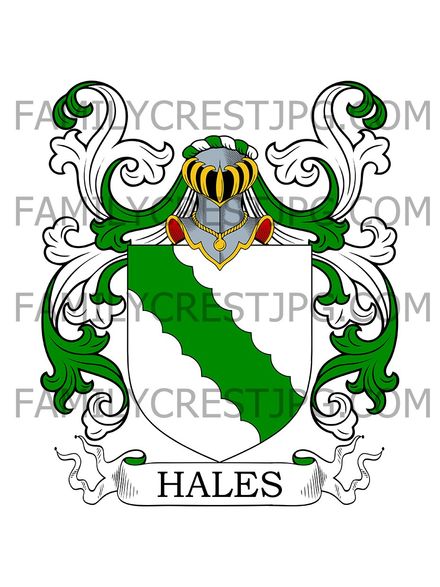 Hales Family Crest