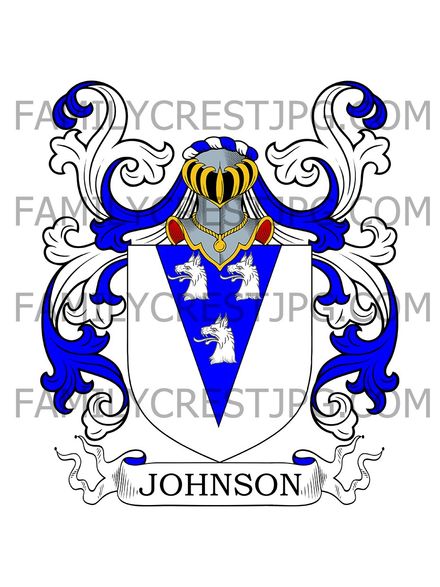 Johnson Family Crest - London, England