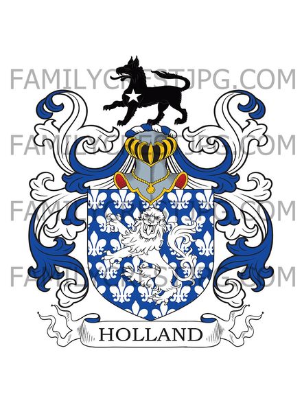 Holland Family Crest