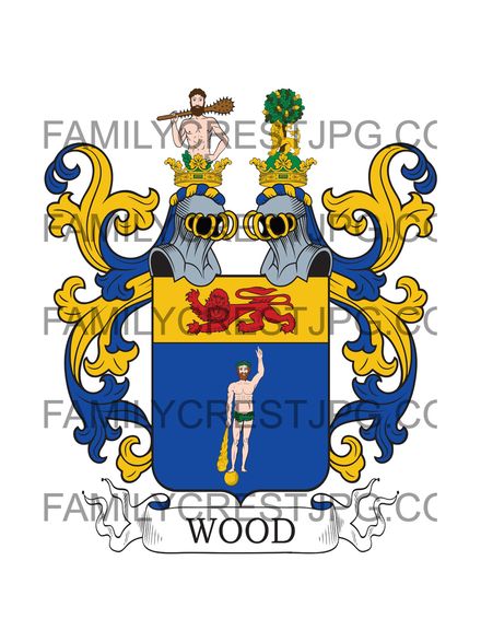 Wood Family Crest - London, England