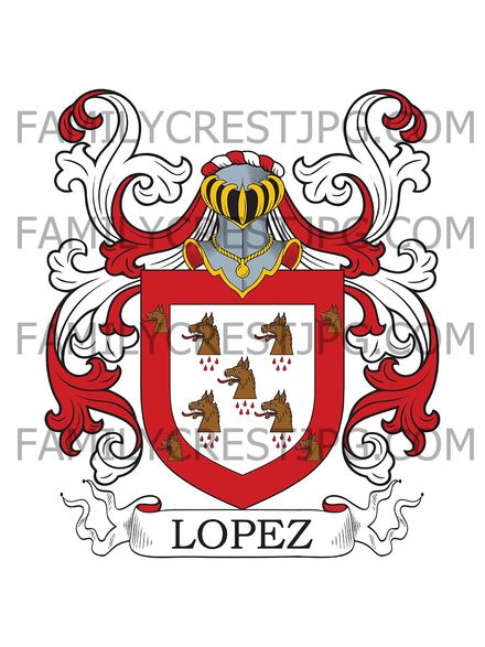 Lopez Family Crest