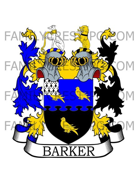 Barker Family Crest