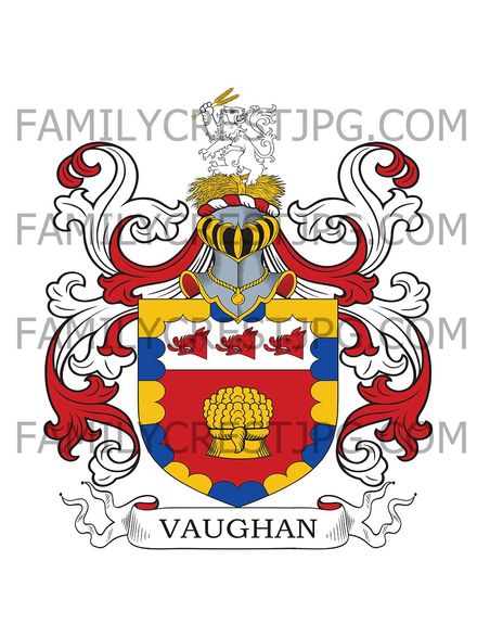 Vaughan Family Crest
