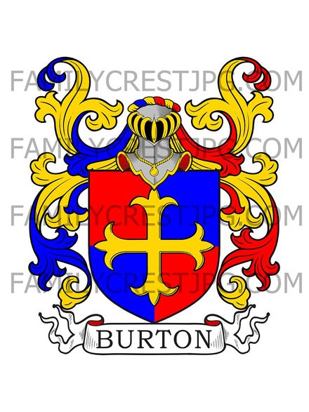 Burton Family Crest