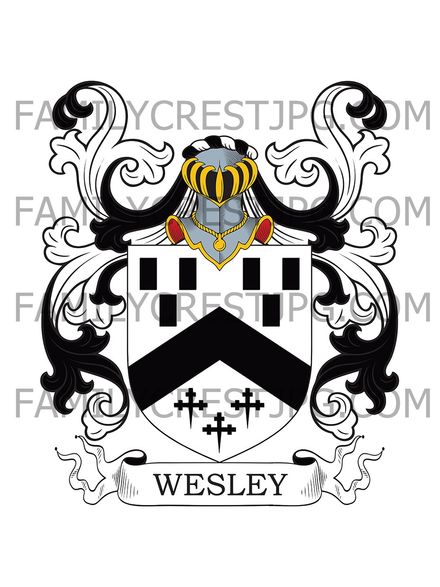 Wesley Family Crest