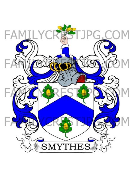 Smythes Family Crest - London, England